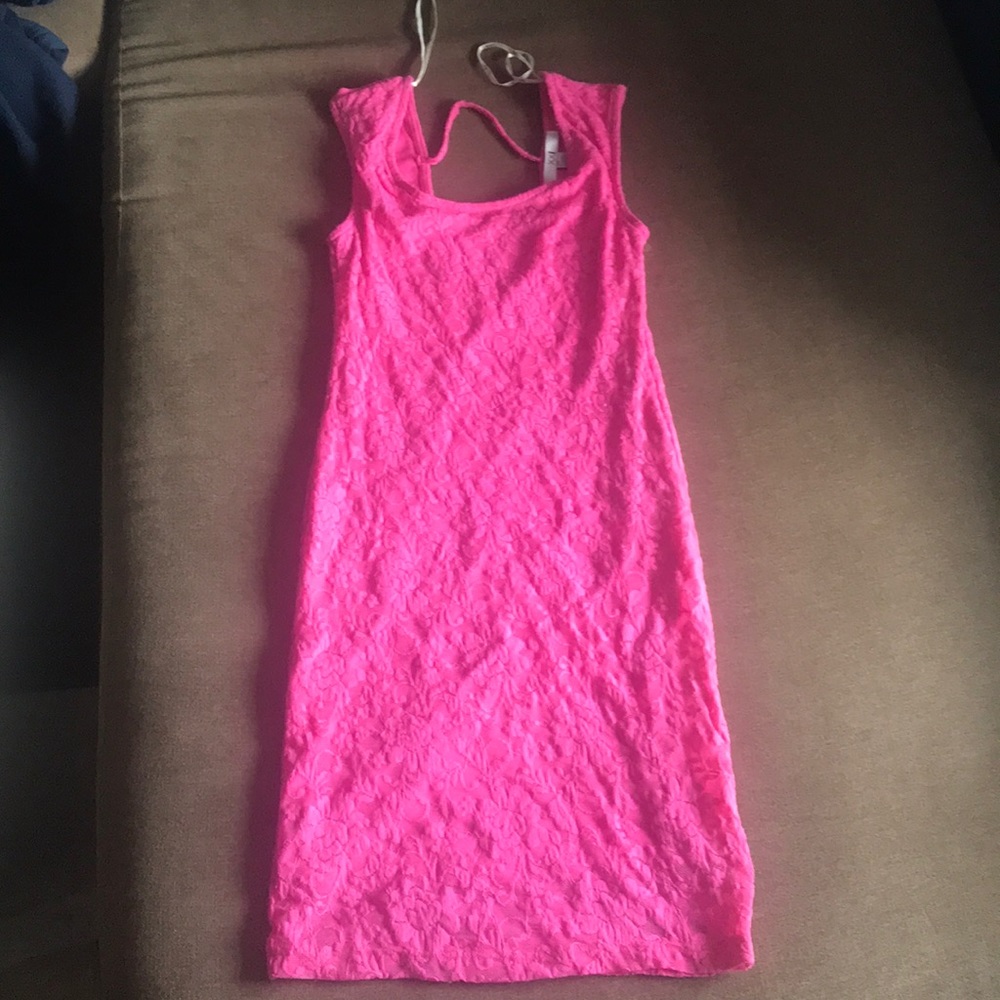 Pink dress